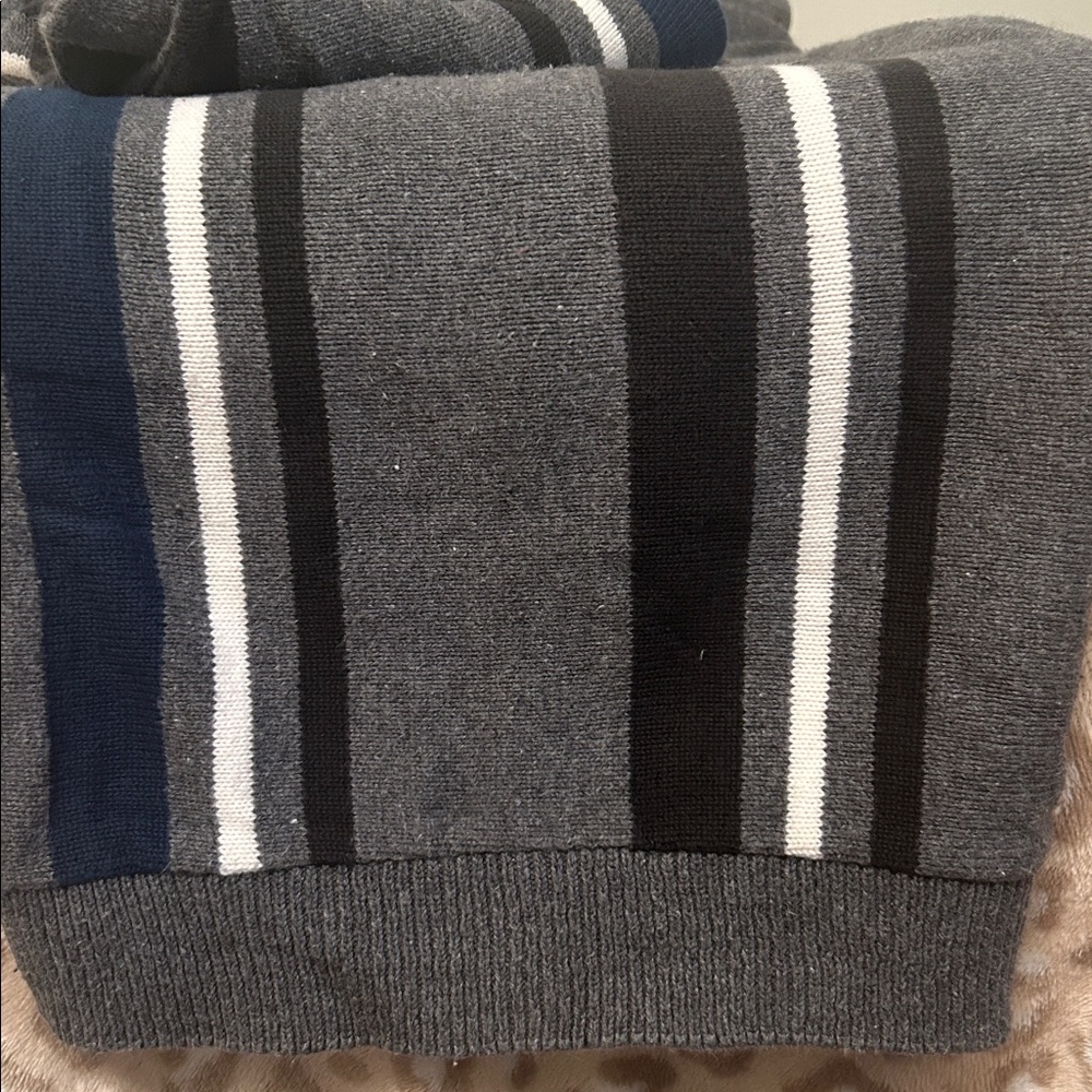 Men’s Chaps Multicolor Striped Crewneck Sweater - Picture 8 of 9